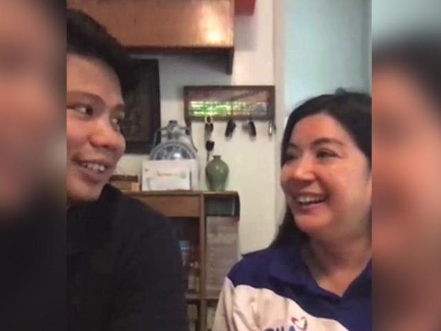 Kara David and husband LM Cancio