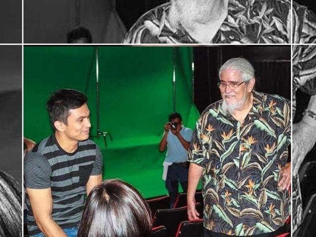 Tom Rodriguez with Peque Gallaga