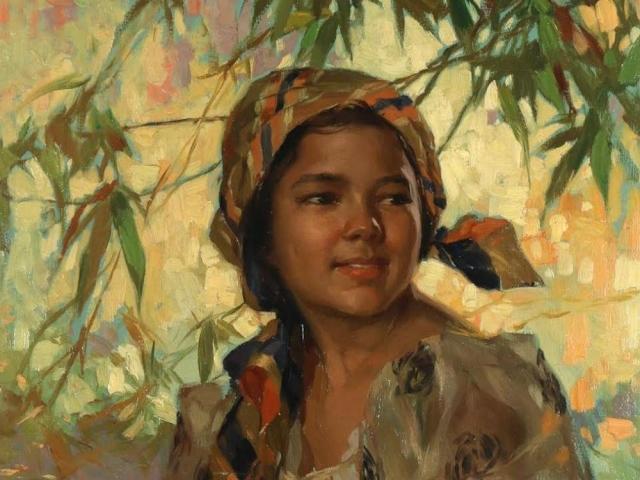 Dalagang Bukid by Fernando Amorsolo
