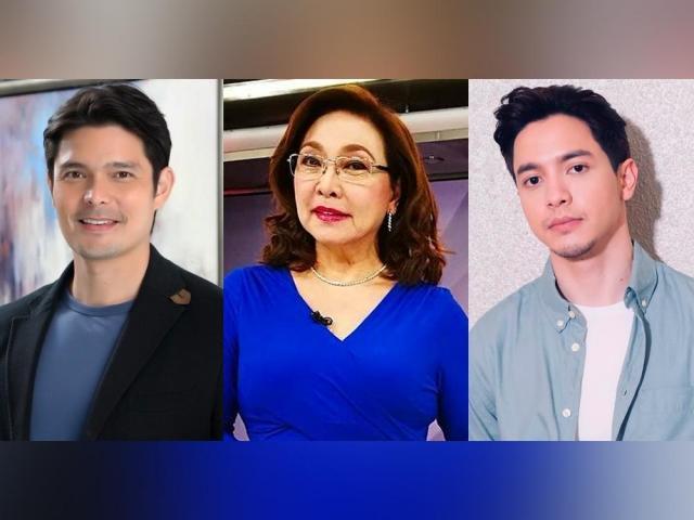 Dingdong Dantes, Mel Tiangco, , Michael V, Atom Araullo  in GEMS awards