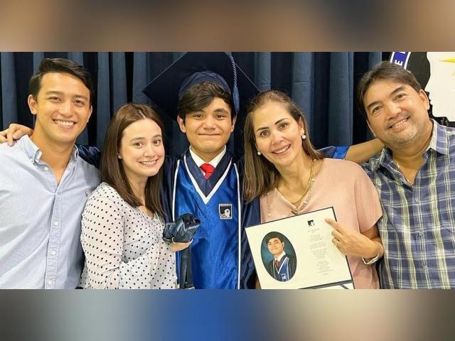 Maritoni Fernandez and Liam Sarmiento