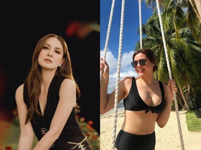 Vicki Dantes and Marian Rivera