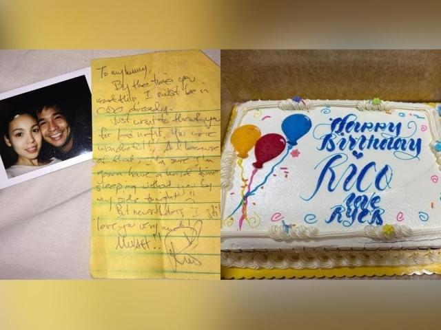 birthday cake for Rico Yan