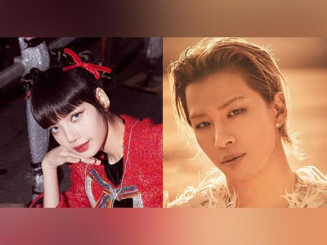 bigbang taeyang and blackpink lisa