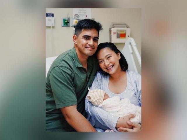Juancho Trivino and Joyce Pring with Aggie