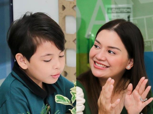 Alfred Vargas and Nadine Samonte at Forever Young story conference