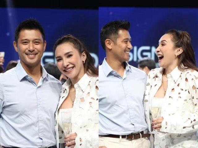 Rocco Nacino and Melissa Gohing