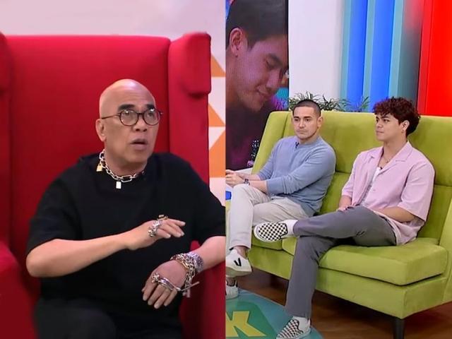 Bubble Gang Paolo Contis and Kokoy De Santos in Fast Talk With Boy Abunda