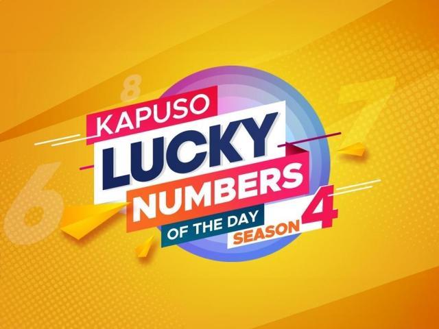 Kapuso Lucky Numbers of the Day Season 4