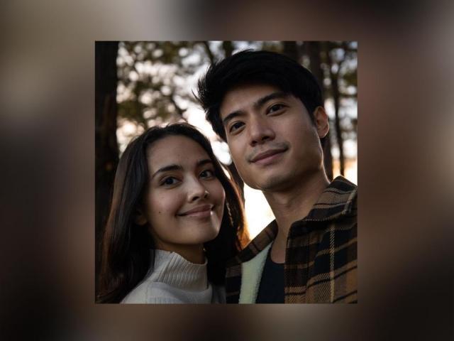 Megan Young and Mikael Daez in Baguio City