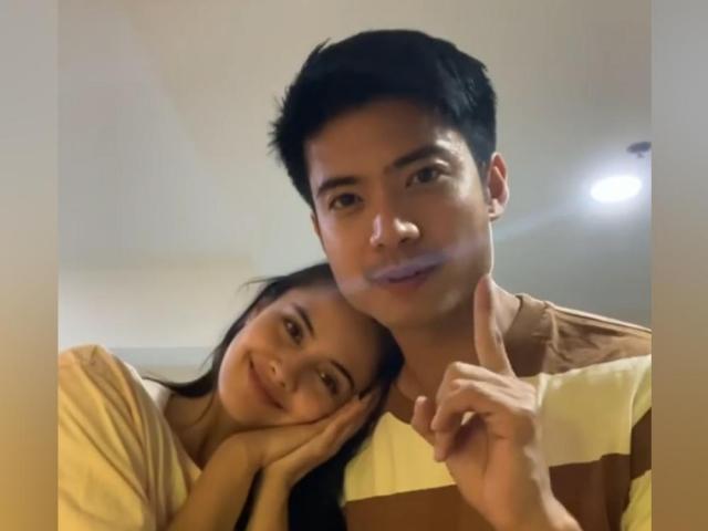 Megan Young and Mikael Daez