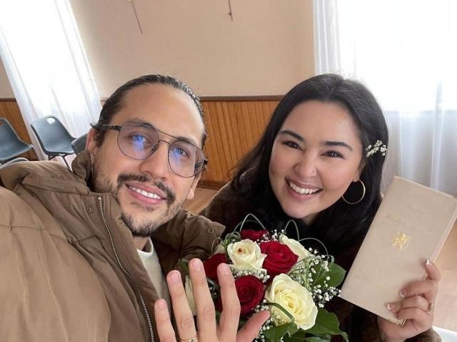 Gwen Zamora and DJ Semerad