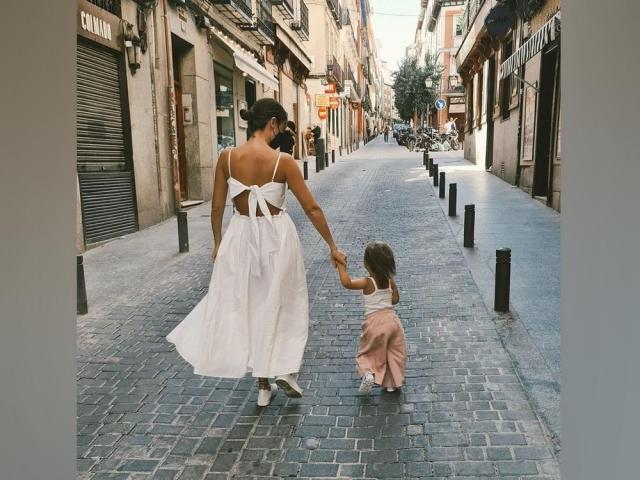 Solenn Heussaff and Thylane Bolzico