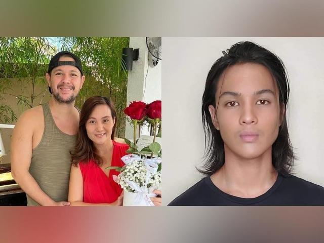 Gladys Reyes, Christopher Roxas and Gian Christopher Roxas