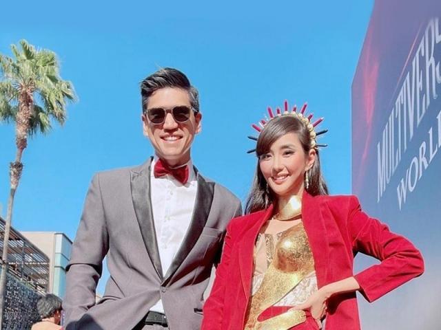 Alodia Gosiengfiao with Christopher Quimbo