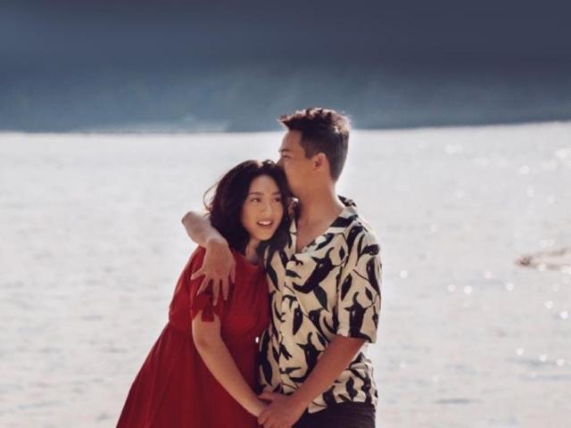 Ken Chan with Rita Daniela