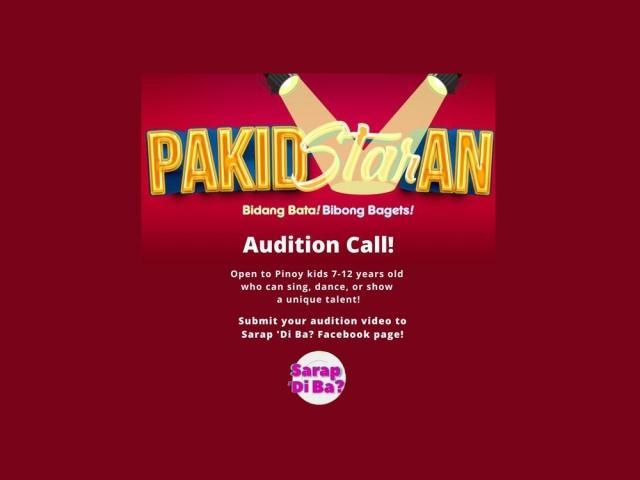 PakidSTARan audition in Sarap Di Ba