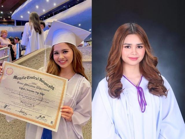 Elijah Alejo graduates from senior high school