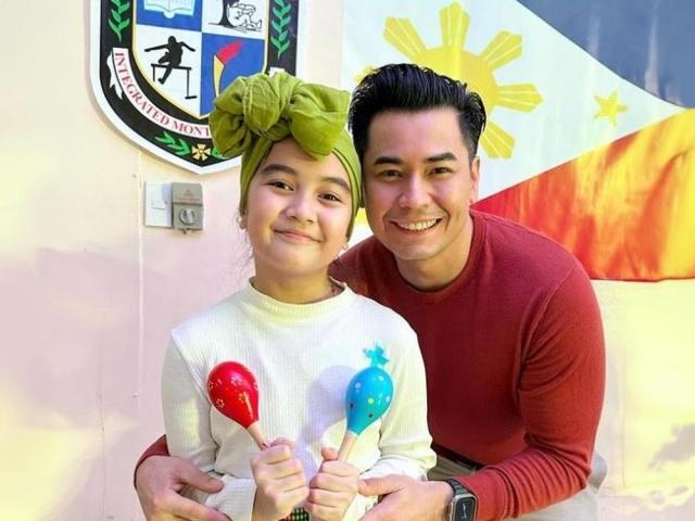 Fabio Ide and daughter Dannie