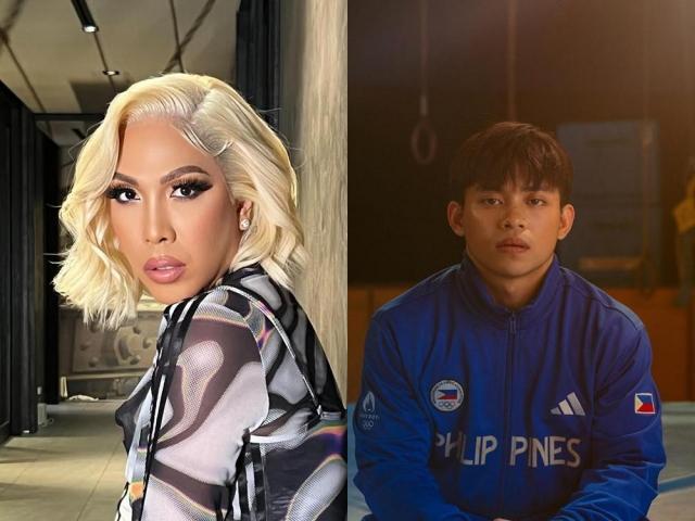 Vice Ganda and Carlos Yulo