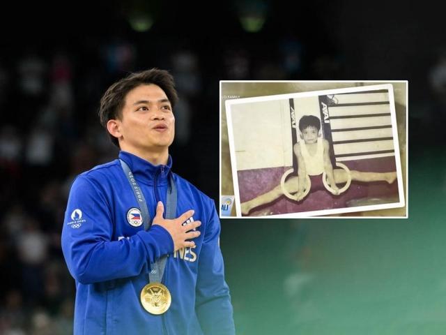 Two time Olympic gold medalist Carlos Yulo