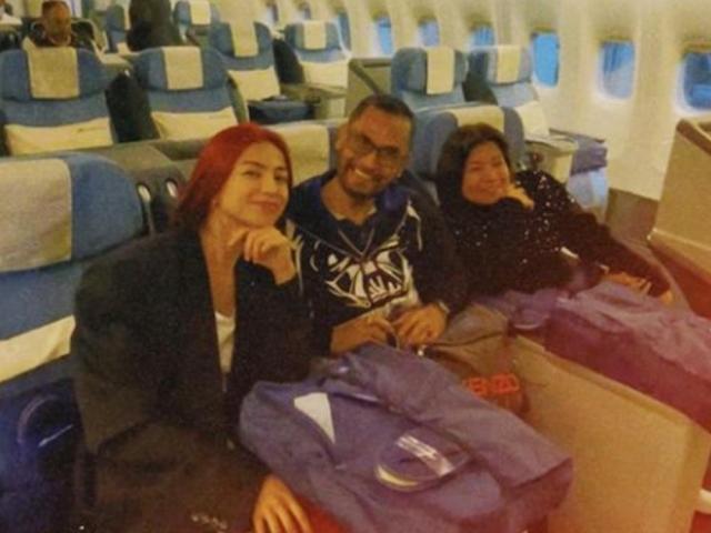 Glaiza De Castro with parents