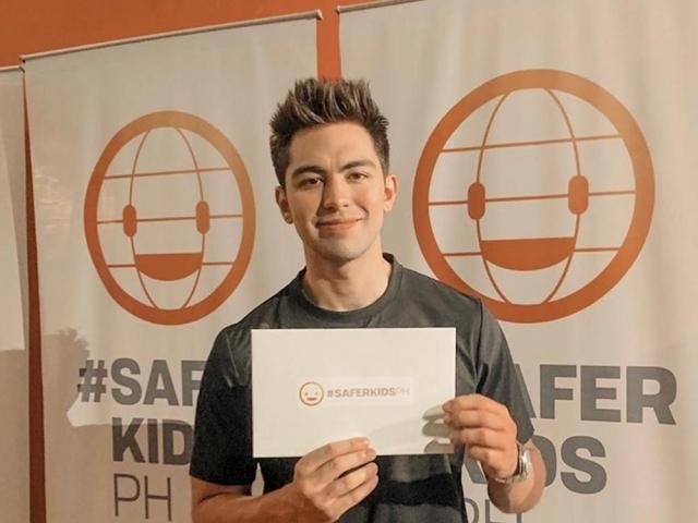 Derrick Monasterio campaigns for SaferKidsPH