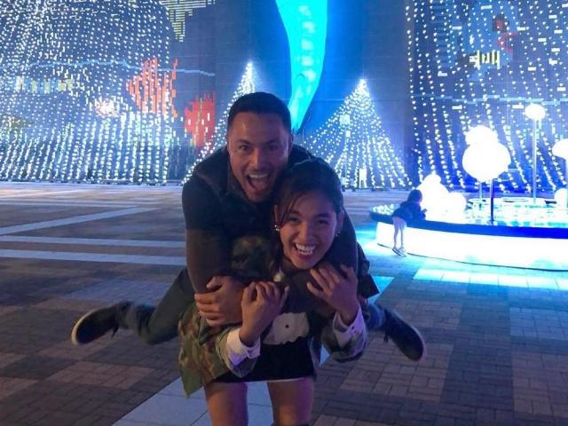 Derek Ramsay Andrea Torres in Japan