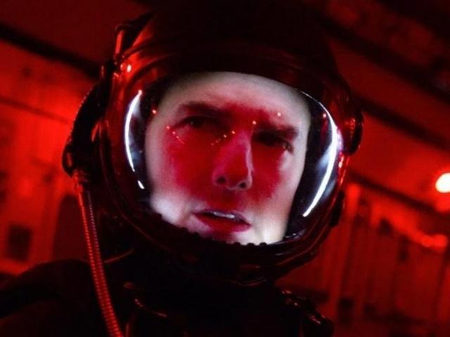 Tom Cruise in outer space