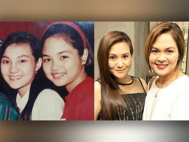 Gladys Reyes and Judy Ann Santos throwback photo