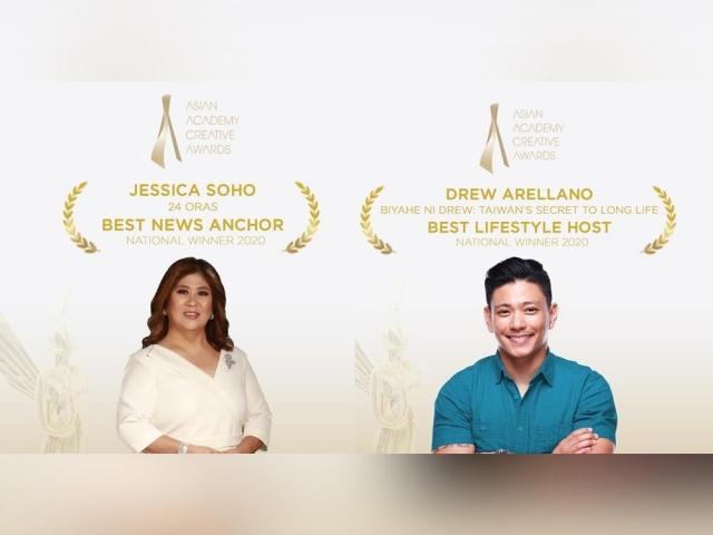Jessica Soho and Drew Arellano
