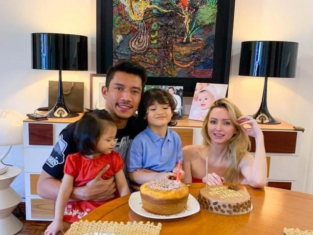James Yap and family