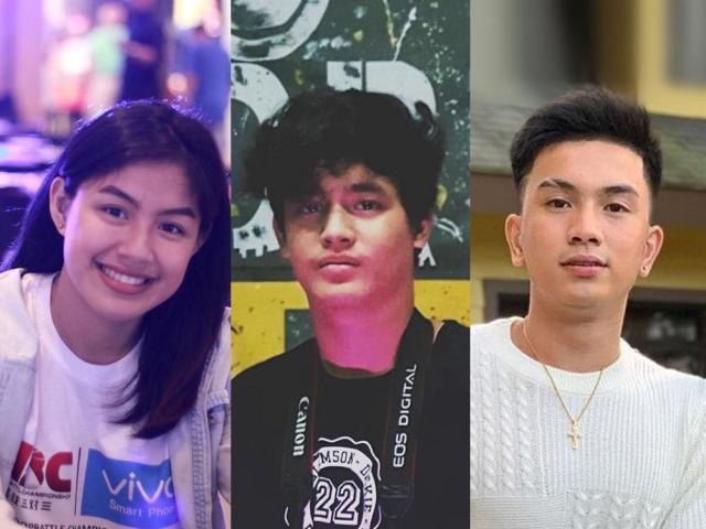 Andrea Santos, Allen Clark Bacolor, Adrian Clarence Nocum