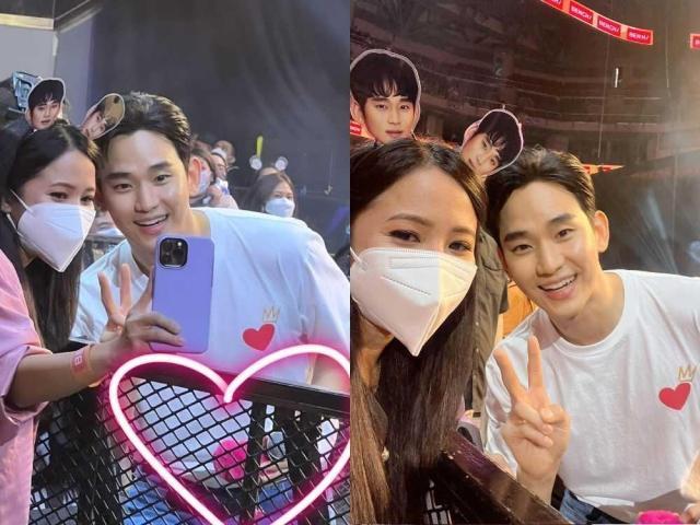 Kim Soo Hyun with fans