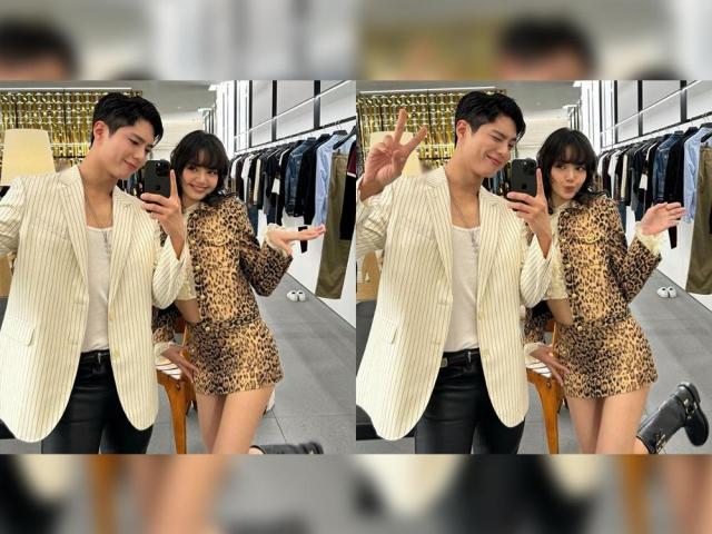 Park Bo Gum and Blackpink Lisa