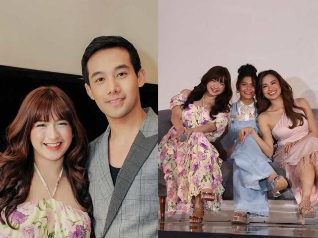 Jillian Ward with Bianca Umali, Julie Anne San Jose, Ken Chan