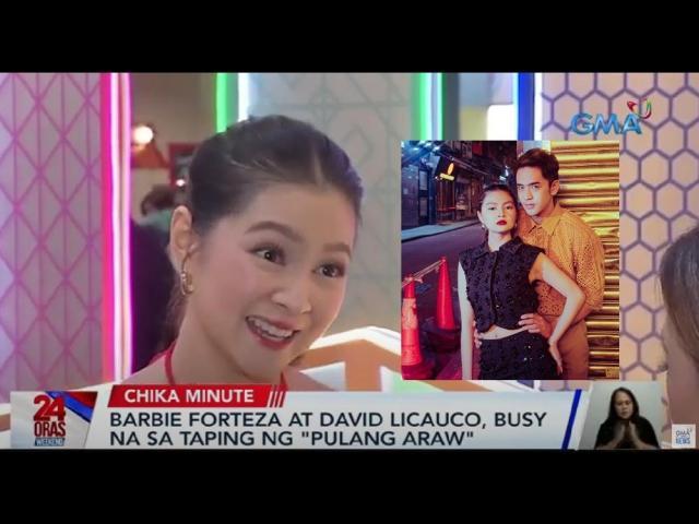 Barbie Forteza and David Licauco