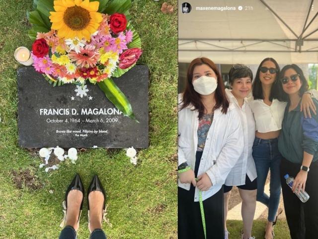 Maxene Magalona and Saab Magalona