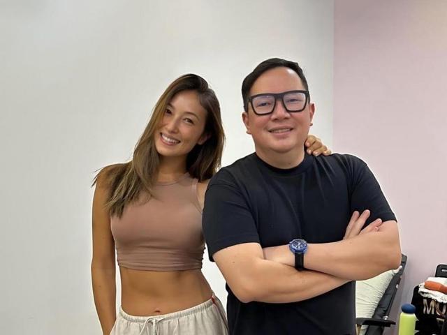 Solenn Heussaff and Direk Mark Reyes
