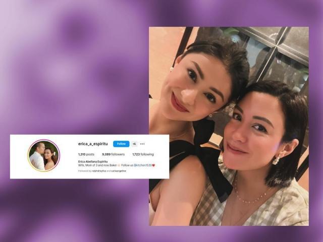 Carla Abellana and sister Erica Abellana Espiritu