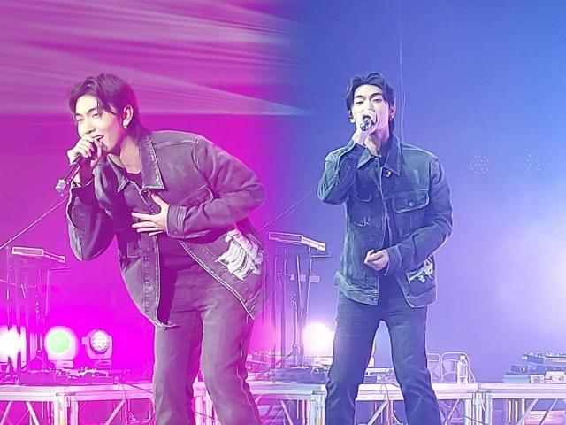 Thai artist Boss Chaikamon at the LUVCON 2024 concert