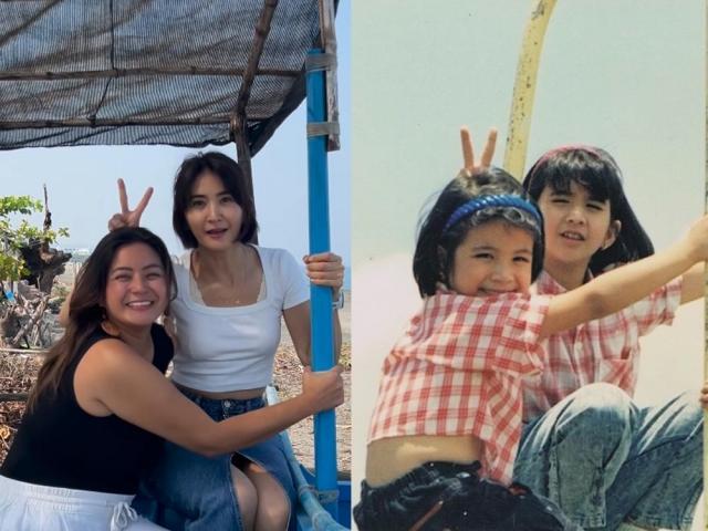 Rica Peralejo and Paula Peralejo