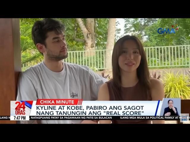 Kyline Alcantara and Kobe Paras