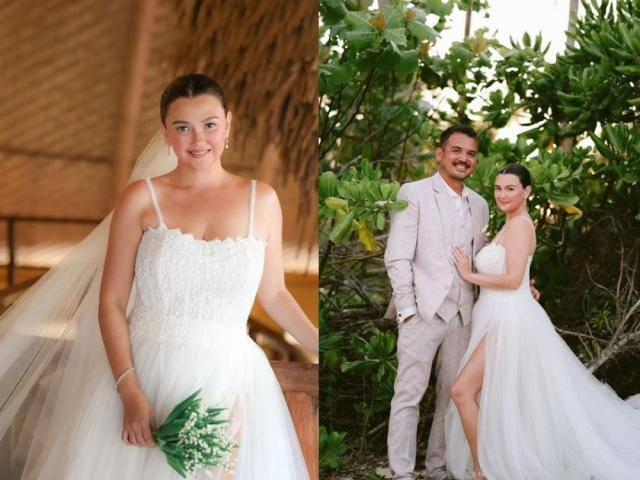 Angelica Panganiban wedding gown