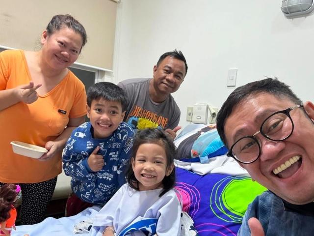 Betong Sumaya and Luna's family