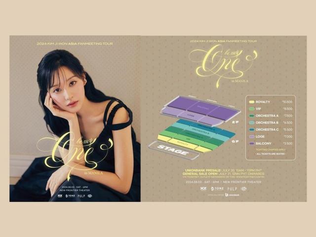 Kim Ji Won's fanmeeting in Manila