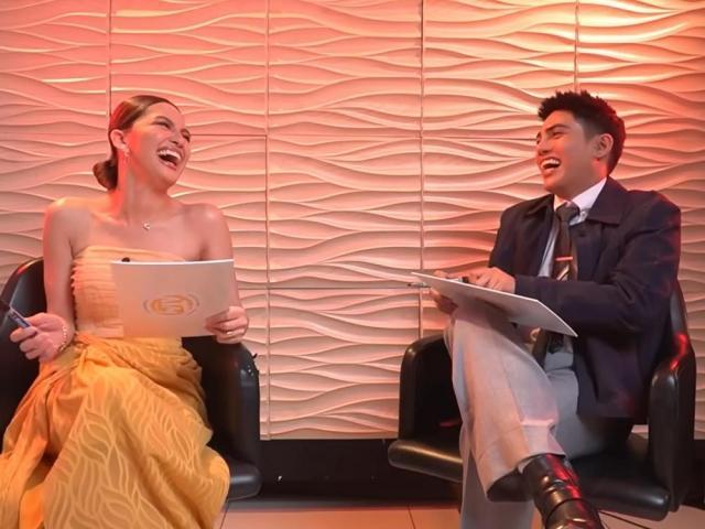 Julie Anne San Jose and Stell of SB19