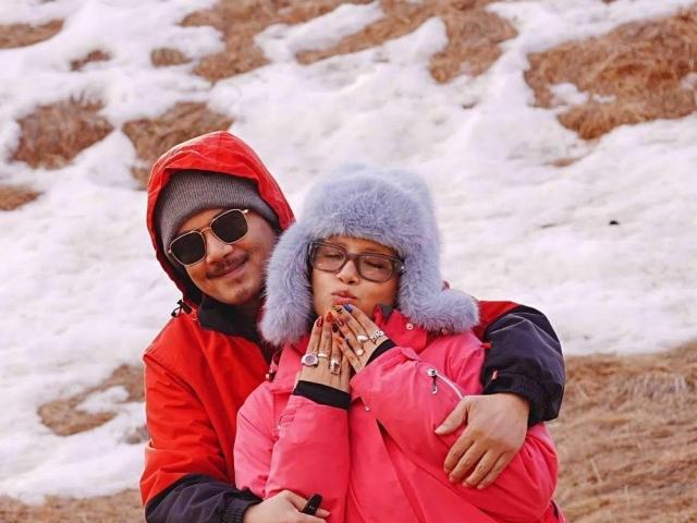 Janno Gibbs and daughter Gabs Gibbs