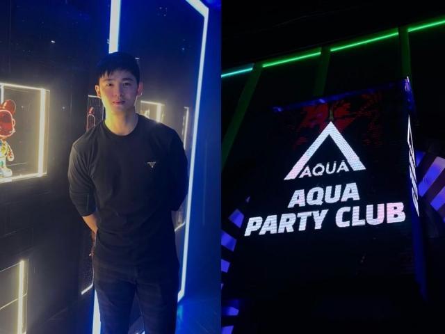 Kimson Tan Aqua Party Club