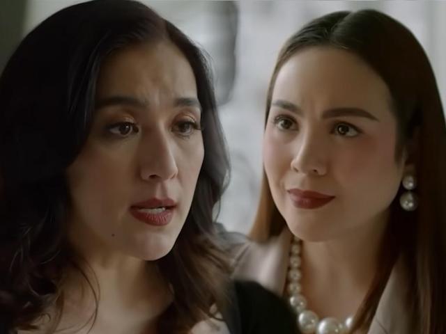 Claudine Barretto and Ara Mina in Lovers Liars